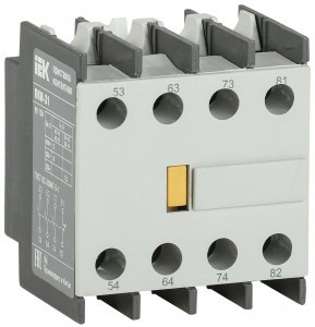 IEK приставка ПКИ-31 доп. контакты 3НО+1НЗ (для КМИ, КТИ) KPK10-31