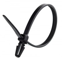 TOKOV Electric  Хомут кабельный с анкером черн 3.6х150 (уп.100шт, цена за уп)  TKE-HNB-3.6-150-B/100