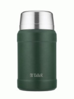 Термос Walter широкое горло, 0,75л, суповой с ложкой, нерж сталь, чехол TR-22432 Taller