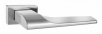Ручка дверная компл.прямоуг..основ. РЕНЦ Арко никель матовый INDH 315-01 SN