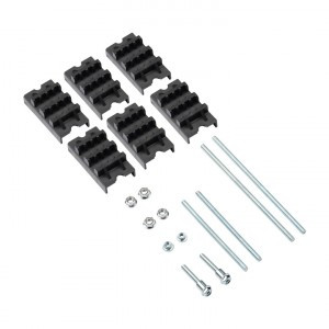 EKF Шинодержатель для плоских шин 5/10 мм 4Р PROxima BFS400