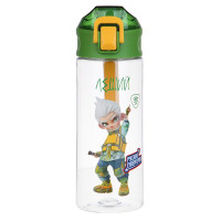 BY Русские Супергерои Бутылка спортивная, 7.3x21.3см, 600мл,&quot;Леший&quot;, PC, PP
