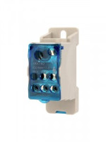 REXANT блок распред. РБД-160А (1х2,5-70+1х16/6х16 мм2) на DIN-рейку (кросс-модуль) 11-2002