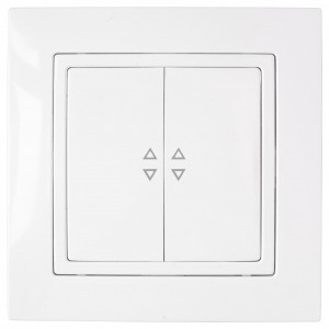 Bylectrica УЮТ выкл. 2 кл. СУ, проходной, белый, (С(6+6) 10-870)