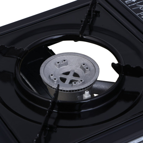 Плитка газ. к бал. с цанг. захватом тм РОКОТ,портатив.,в кейсе,32,2х27,1х7,5см,металл,пластик