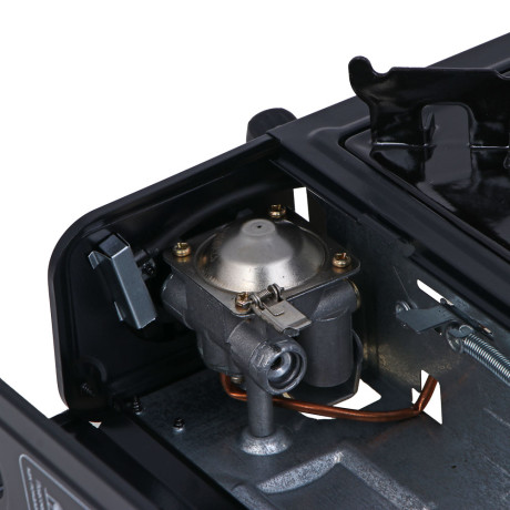 Плитка газ. к бал. с цанг. захватом тм РОКОТ,портатив.,в кейсе,32,2х27,1х7,5см,металл,пластик