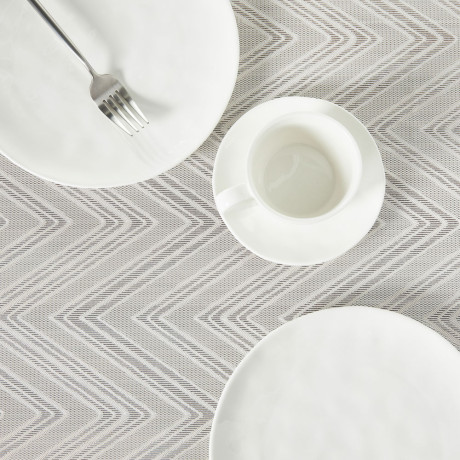 PROVANCE Милк Скатерть ПВХ 110х137см ажурная, листья