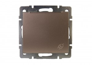 Lezard RAIN мех. роз. СУ 1 мест. бронза матовый, земля, керамика крышка (корпус PC) 703-3188-123