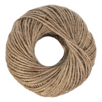 Шпагат джутовый, 1 мм, L 140 м, 2-ниточный, Сибртех