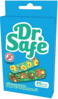 Лейкопластырь №20 ANIMAL-Детский бактерицидный, 20шт в уп DR.SAFE