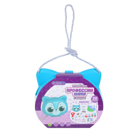 ИГРОЛЕНД Набор игровой профессии мини в сумочке, PP, ABS, картон, 20х10х19 см, 3 вида