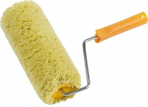 Валик фасадный STAYER "PROFI" SYNTEX ГИГАНТ ПОЛИАКРИЛ малярный в сборе, ворс 18мм, бюгель 8мм, 68х24