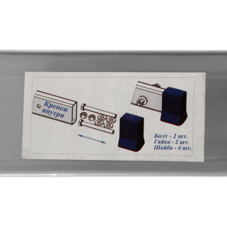 Лестница, 3 х 11 ступеней, алюминиевая, трехсекционная, Сибртех