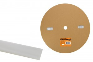 TDM ТУТнг 16/8 термоусадка ТУТ белая цена за 1м (100 м/уп) (100!) SQ0518-0036