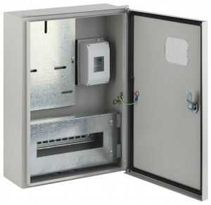 ЭРА щит (корпус) метал. ЩУ-3Н-12 (ЩУРН) навесной (480х350х165), окно, IP55