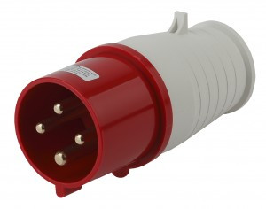 ЭРА силовая вилка CEE переносная 024 3P+РЕ 32А 380В IP44 (10/60/1440) 9882