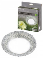 TDM св-к встр. СВ 03-14 GX53 св/д подсветка 5W зеркальный/хром SQ0359-0151