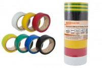 TDM Изолента ПВХ 19/5 (набор 7 цветов в термоусадке) (64!) SQ0526-0052