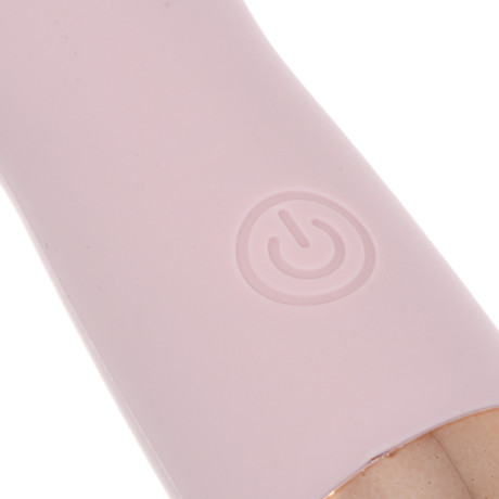 LEBEN Массажер для лица силиконовый, 2xAAA (не в компл.), влагозащита IP6, розовый