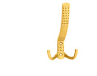 Крючок мебельный 2689 тонкий 145 мм, цвет золото