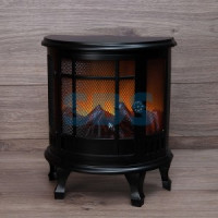 Камин &quot;Винтаж&quot; с эффектом живого огня 30х16х35,5 см, батарейки 3хС (не в комплекте)