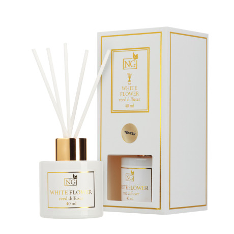 NEW GALAXY Диффузор LuxWhite, 40 мл, White flower