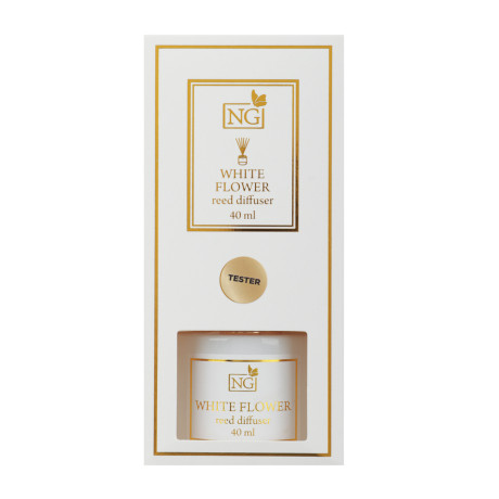 NEW GALAXY Диффузор LuxWhite, 40 мл, White flower
