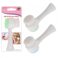 Щеточка д/лица (кратность 6шт!!!) пластик VL17-79 Мультидом