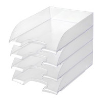 Лоток для бумаг ATTACHE, прозрачный 4шт/упаковке 1111995
