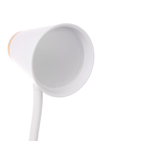 BY Светильник переносной настольный Элеганс,14LED, 5Вт, 300Лм,4000K,230В, кабель 1.6м, пластик,белый