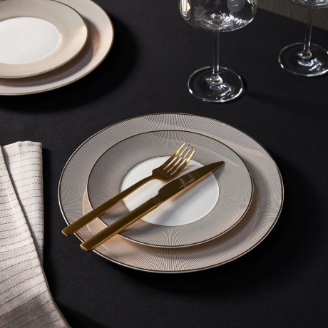 BY COLLECTION White Line Тарелка подстановочная, 26,5см, фарфор