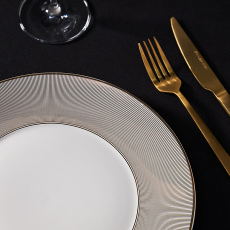 BY COLLECTION White Line Тарелка подстановочная, 26,5см, фарфор