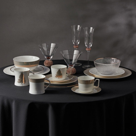 BY COLLECTION White Line Тарелка подстановочная, 26,5см, фарфор