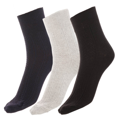 Носки с ослабленной резинкой GALANTE, р. 23, 80% хлопок, 17% полиамид, 3% эластан, цвета в ас-те