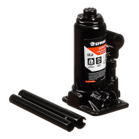 ЕРМАК Домкрат гидравлический бутылочный 2 т, в кейсе высота подъема 158-308мм