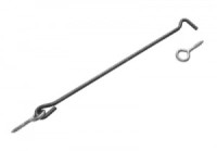 Крючок ветровой 65мм мод.3 (прутковый) б/п Домарт (50)