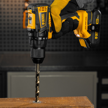 Сверло по металлу, 12 мм, HSS Co-8%// Denzel