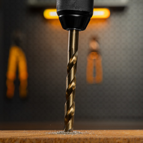 Сверло по металлу, 12 мм, HSS Co-8%// Denzel