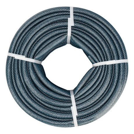 Шланг поливочный армированный ПВХ 1/2", 50 м, урожайный Сибртех