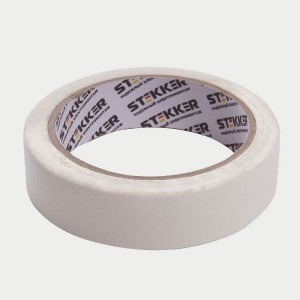STEKKER малярная лента (крепп скотч) 24 мм длина 40 м на бумажной основе белая (9!)INTP7-24-40 39154