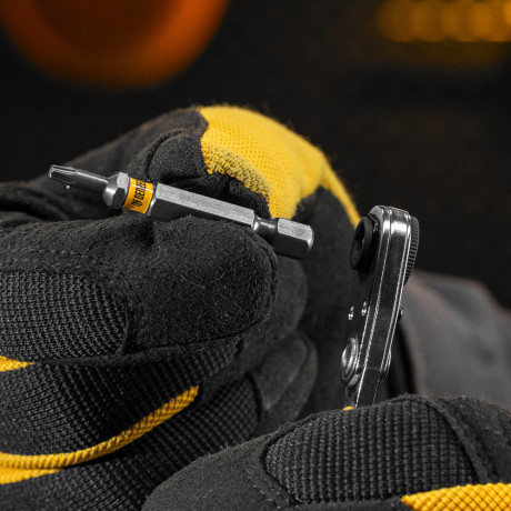 Бита TX 10х50, сталь S2, шестигранный профиль, 10 шт. Е 6,3 Denzel