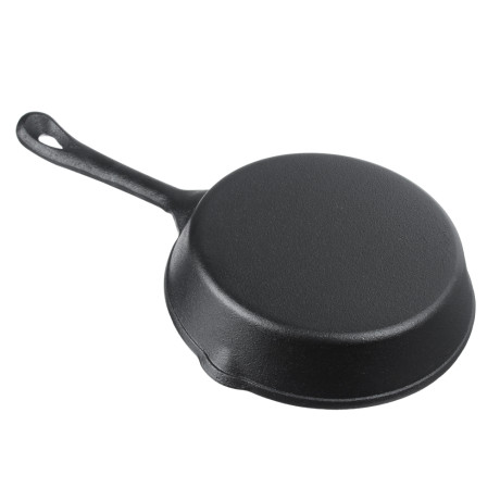 VETTA Сковорода чугун, 2 слива, d15,5см, индукция