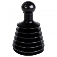 Вантуз-гармошка,высота 16см,d=11см,пластик,7017/Рыжий кот