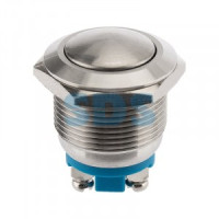 REXANT кнопка антиванд. O19  Б/Фикс (2с винт) (ON)-OFF сфера (PBS-28В, A19-A2) BL1,(10!),  06-0357-B