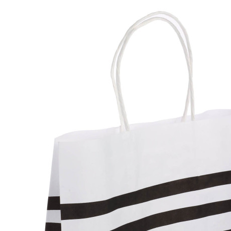 Пакет подарочный с кручеными ручками L 24x10,5x32 см, "Сердце"