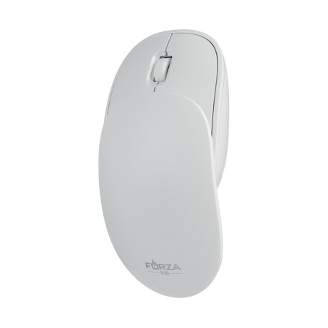 FORZA Компьютерная мышь беспроводная, 1000/1400/1800 DPI, 2.4GHz, 1xAAA, слайдер, белая
