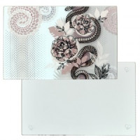 Подставка под горячее Тайны джунглей, 18*28см, стекло VL88-504 Мультидом