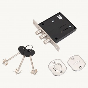 Балашиха ЗВ8-02 [ЗВ8 802.0.0] трехриг. 3кл б/о.п Замок врезной б/руч (20)