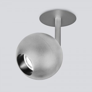 Elektrostandard св-к св/д встр. спот Ball 9926 LED 12W 960lm 4200K 4K 100х100х192 серебро a053739