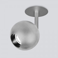 Elektrostandard св-к св/д встр. спот Ball 9926 LED 12W 960lm 4200K 4K 100х100х192 серебро a053739